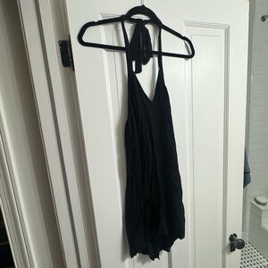 Superdown Black Backless Dress